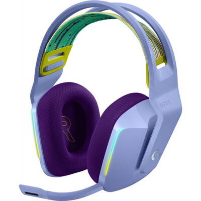 Casti Over-Head LOGITECH Gaming G733 Lightspeed Wireless RGB Lilac