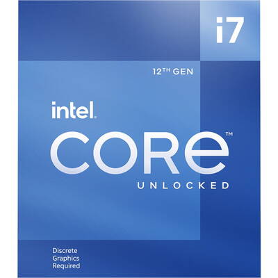Procesor Intel Alder Lake, Core i7 12700KF 3.6GHz box
