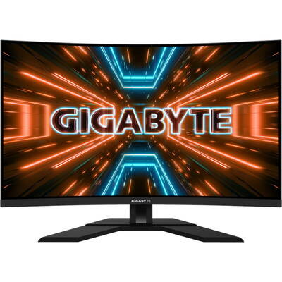 Monitor GIGABYTE Gaming M32QC Curbat 31.5 inch QHD VA 1 ms 170 Hz USB-C KVM HDR FreeSync Premium Pro