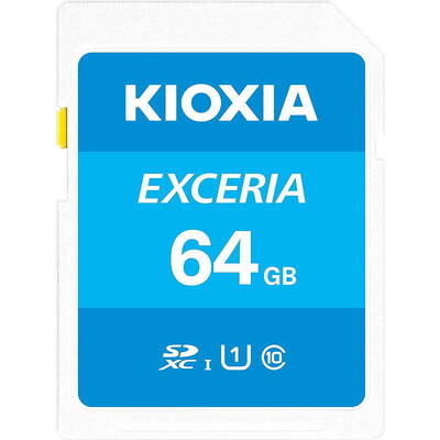 Card de Memorie Kioxia SDXC Exceria 64GB UHS-I U1