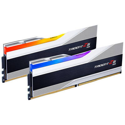 Memorie RAM G.Skill Trident Z5 RGB Silver 32GB DDR5 6000Mhz CL36 Dual Channel Kit