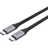 Unitek C14082ABK Cablu USB 1 m USB 3.2 Gen 2 (3.1 Gen 2) USB C Negru
