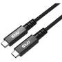CLUB 3D Cablu bidirecțional CAC-1571 certificat USB4 Type-C Gen3x2 40Gbps 8K60Hz 100W PowerDelivery MM 0,8m