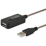 SAVIO CL-130 Extensie port activ USB 10m USB 2.0-A mascul USB 2.0-A femela Negru