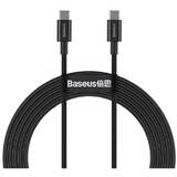 Baseus Cablu USB  Superior 1 m USB 2.0 USB C Negru