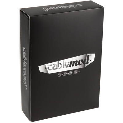 Modding PC CableMod Classic ModMesh RT-Series Cable Kit ASUS ROG / Seasonic - Negru/Albastru/Rosu