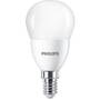 Pachet 2 becuri LED Philips P48, EyeComfort, E14, 7W (60W), 806 lm, lumina alba calda (2700K)