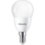 Pachet 2 becuri LED Philips P48, EyeComfort, E14, 7W (60W), 806 lm, lumina alba calda (2700K)
