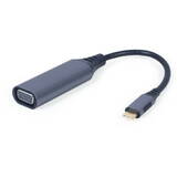 3.0 USB-C Male - VGA Female, 0.15m, gri
