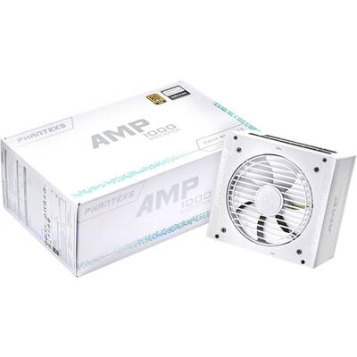 Sursa PC Phanteks AMP 80+Gold, modulara - 1000 W Alb