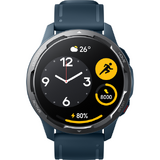 Watch S1 Active, display AMOLED, curea silicon albastra, Wi-Fi, Bluetooth, GPS + monitorizare SpO2 si ritm cardiac, autonomie pana la 12 zile