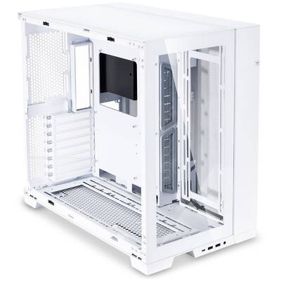 Carcasa PC Lian Li O11 Dynamic EVO, Tempered Glass - Alb