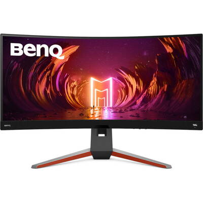Monitor BenQ LED Gaming MOBIUZ EX3410R Curbat 34 inch UWQHD VA 1 ms 144 Hz HDR FreeSync Premium Pro