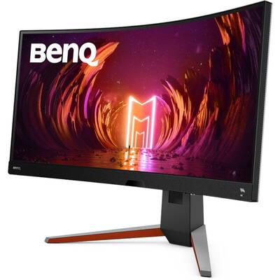 Monitor BenQ LED Gaming MOBIUZ EX3410R Curbat 34 inch UWQHD VA 1 ms 144 Hz HDR FreeSync Premium Pro