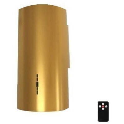 MAAN Hota Tuba Elba W, 39 cm, 62 dB, putere absorbtie 605 m3/h, LED, Auriu- Desigilata