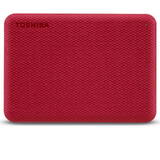 Hard Disk Extern Toshiba Canvio Advance 1TB, 2.5 inch, USB 3.2 Red