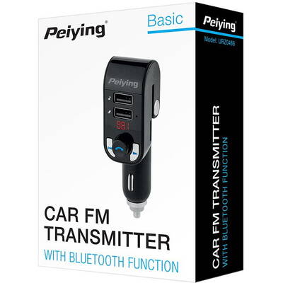 Player Auto Peiying MODULATOR FM AUDIO BLUETOOTH 2X USB