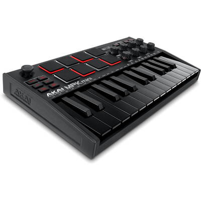 AKAI MPK Mini MK3 Control tastatură Pad controller MIDI USB Negru