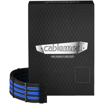 Modding PC CableMod C-Series PRO ModMesh Cable Kit pentru Corsair AXi/HXi/RM (Yellow Label) - Negru / Albastru