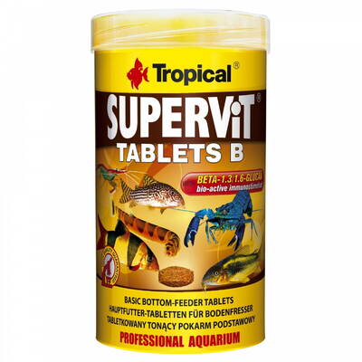 TROPICAL Supervit Tablets B - hrana pentru peste - 36g