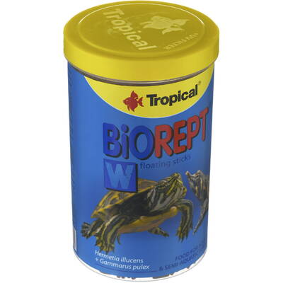 TROPICAL Biorept W - hrana pentru broaste testoase acvatice - 300 g