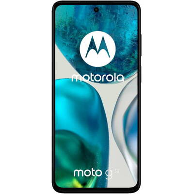 Smartphone MOTOROLA Moto G52, Octa Core, 128GB, 4GB RAM, Dual SIM, 4G, 4-Camere, Metallic White