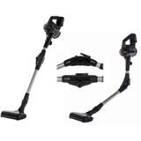 Aspirator BOSCH vertical Unlimited 7, BBS712A, Autonomie 40min, 0.4L, 2 acumulatori, Negru