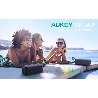 Boxe  AUKEY SK-A2 5.0 | Impermeabil IPX7 | 28h | 10W | TWS