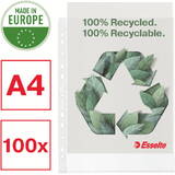 Folie de protectie Esselte Recycled, PP, 70 microni, A4 , 100 bucati/set