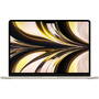 Laptop Apple 13.6'' MacBook Air 13 with Liquid Retina, M2 chip (8-core CPU), 8GB, 512GB SSD, M2 10-core GPU, macOS Monterey, Starlight, INT keyboard, 2022