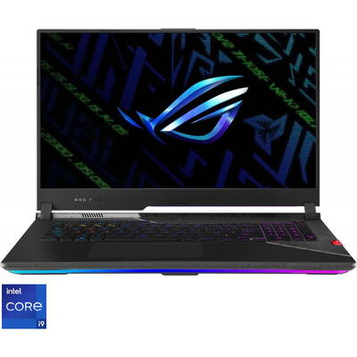 Laptop Asus Gaming 17.3'' ROG Strix SCAR 17 SE G733CX, QHD 240Hz, Procesor Intel Core i9-12950HX (30M Cache, up to 5.00 GHz), 32GB DDR5, 2x 2TB SSD RAID 0, GeForce RTX 3080 Ti 16GB, Win 11 Home, Off Black Stealth