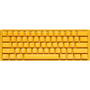 Tastatura Ducky Gaming One 3 Yellow Mini RGB Cherry MX Blue Mecanica