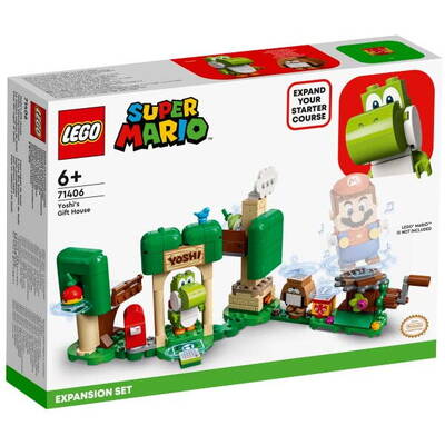 LEGO Super Mario Set de extindere - Casa cu cadouri a lui Yoshi 71406