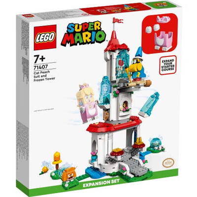 LEGO Super Mario Set de extindere - Turnul inghetat si costum de pisica Peach 71407