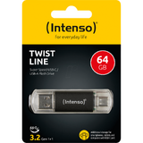 Memorie USB Intenso Twist Line 64 GB USB-A / USB-C
