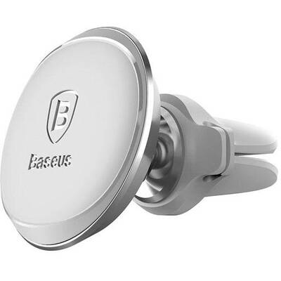 Baseus Suport Auto Pentru Telefon cu Prindere Pentru Cablu, Argintiu