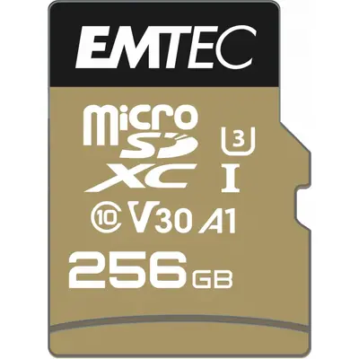 Card de Memorie Emtec Speedin PRO 256 GB microSDXC (Class 10, UHS-I (U3), V30)