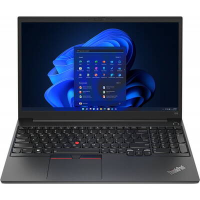 Laptop Lenovo 15.6'' ThinkPad E15 Gen 4, FHD IPS, Procesor AMD Ryzen 7 5825U (16M Cache, up to 4.5 GHz), 16GB DDR4, 512GB SSD, Radeon, Win 11 Pro, Black