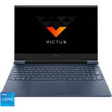 Gaming 16.1'' Victus 16-d1009nq, FHD IPS 144Hz, Procesor Intel Core i5-12500H (18M Cache, up to 4.50 GHz), 16GB DDR5, 512GB SSD, GeForce RTX 3060 6GB, Free DOS, Performance Blue