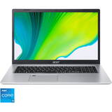 17.3'' Aspire 5 A517-52G, FHD IPS, Procesor Intel Core i5-1135G7 (8M Cache, up to 4.20 GHz), 16GB DDR4, 512GB SSD, GeForce MX450 2GB, Endless OS, Silver
