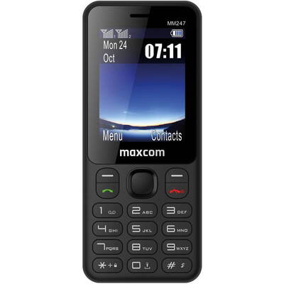 Telefon Mobil Maxcom MM247 Dual SIM 4G Black