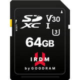 Card de Memorie GOODRAM IRDM, SDXC, 64GB, Clasa 10, UHS-I U3