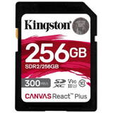Card de Memorie Kingston Canvas React Plus 256GB, Class 10, UHS-II U3, V90