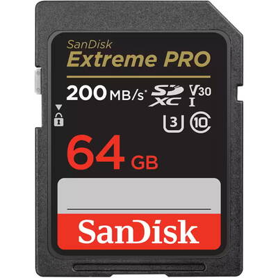 Card de Memorie SanDisk Extreme PRO 64 GB SDXC Class 10