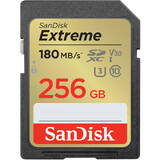 Card de Memorie SanDisk Extreme 256GB SDXC, UHS-I, Class 10