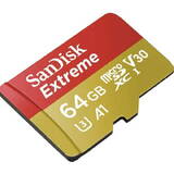 Card de Memorie SanDisk Extreme R170/W80 microSDXC 64GB UHS-I U3 A2 Clasa 10