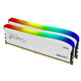 Memorie RAM Kingston FURY Beast RGB White Special Edition 32GB DDR4 3200Mhz CL16 Dual Channel Kit