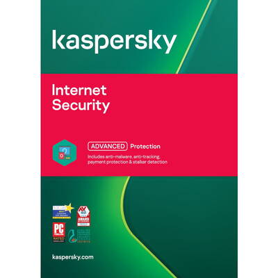 Software Securitate Kaspersky Antivirus Internet Security, 3 Dispozitive, 1 An, Licenta de reinnoire, Electronica