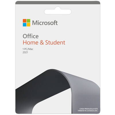 Microsoft Aplicatie Licenta Electronica Office Home and Student 2021, All languages, ESD