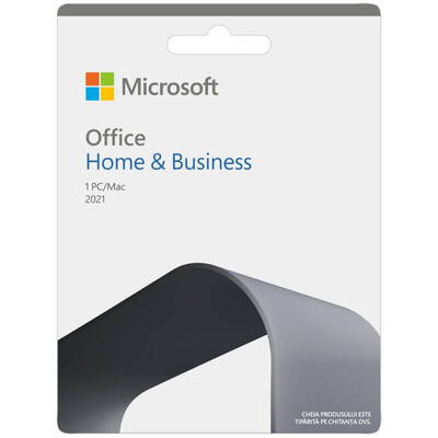 Microsoft Aplicatie Licenta Electronica Office Home and Business 2021, All languages, ESD